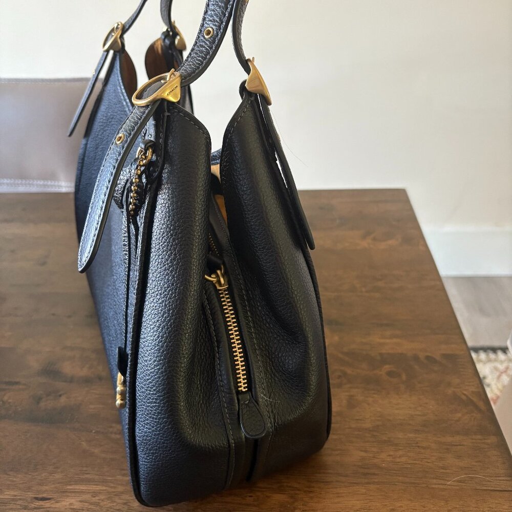Coach Bella Medium Leather Shoulder Bag - Picture 7 of 8